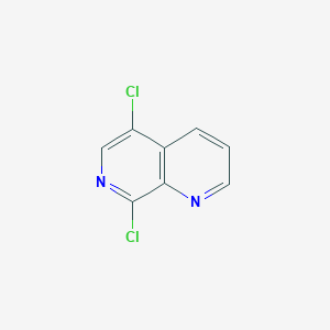 molecular formula C8H4Cl2N2 B1611143 5,8-Dichloro-1,7-naphthyridine CAS No. 67967-18-4