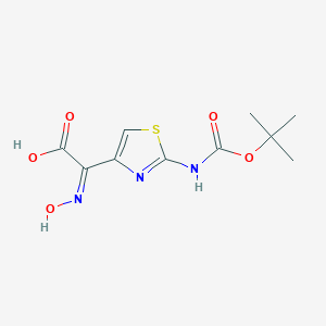 (2Z)-2-hydroxyimino-2-[2-[(2-methylpropan-2-yl)oxycarbonylamino]-1,3-thiazol-4-yl]acetic Acid