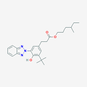 Octyl 3-(3-(2H-benzo[d][1,2,3]triazol-2-yl)-5-(tert-butyl)-4-hydroxyphenyl)propanoate