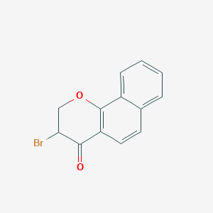 3-Bromo-2,3-dihydro-benzo[h]chromen-4-one