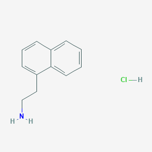 molecular formula C12H14ClN B1611183 2-(1-Naphthyl)ethylamine hydrochloride CAS No. 942-05-2