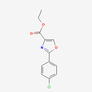 Ethyl 2-(4-chlorophenyl)oxazole-4-carboxylate