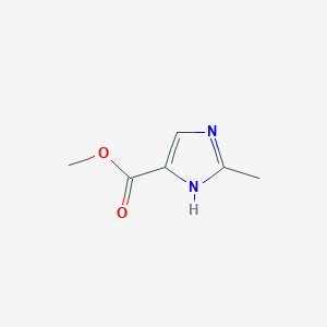 molecular formula C6H8N2O2 B1611187 methyl 2-methyl-1H-imidazole-5-carboxylate CAS No. 97602-72-7