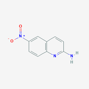 molecular formula C9H7N3O2 B1611196 6-Nitroquinolin-2-amine CAS No. 49609-07-6