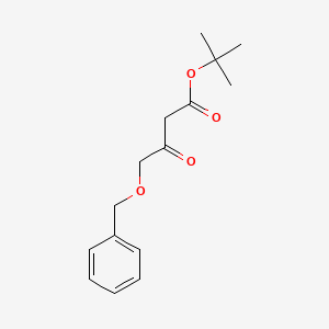 molecular formula C15H20O4 B1611198 tert-butyl 4-(benzyloxy)-3-oxobutanoate CAS No. 95967-46-7