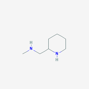 molecular formula C7H16N2 B1611207 N-Methyl-1-(piperidin-2-yl)methanamine CAS No. 27643-19-2
