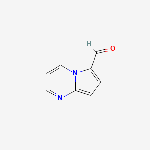 Pyrrolo[1,2-a]pyrimidine-6-carbaldehyde