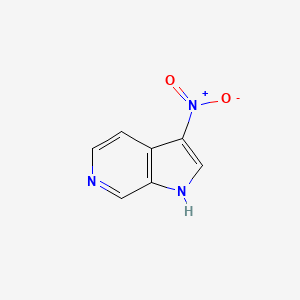 3-nitro-1H-pyrrolo[2,3-c]pyridine