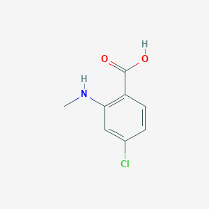4-Chloro-2-(methylamino)benzoic acid