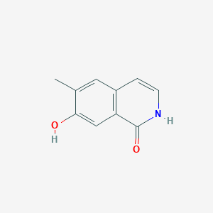 7-Hydroxy-6-methylisoquinolin-1(2H)-one