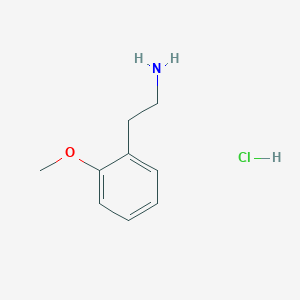 molecular formula C9H14ClNO B1611223 2-Methoxyphenylethylamine Hydrochloride CAS No. 3167-07-5