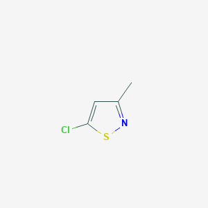 molecular formula C4H4ClNS B1611224 5-Chloro-3-methyl-isothiazole CAS No. 20067-16-7
