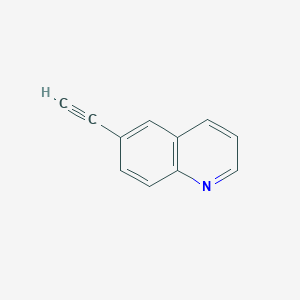 molecular formula C11H7N B1611226 6-Ethynylquinoline CAS No. 78593-41-6