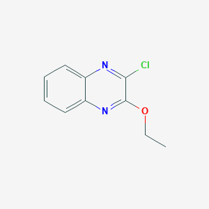 molecular formula C10H9ClN2O B1611228 2-Chloro-3-ethoxyquinoxaline CAS No. 77768-09-3