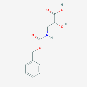 3-{[(Benzyloxy)carbonyl]amino}-2-hydroxypropanoic acid
