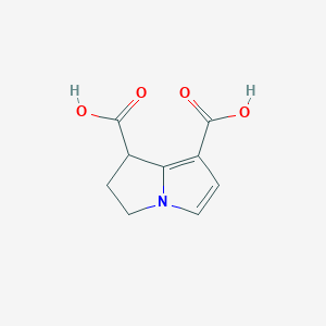 2,3-Dihydro-1H-pyrrolizine-1,7-dicarboxylic acid