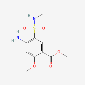 Methyl 4-amino-5-methylaminosulphonyl-o-anisate