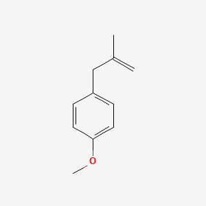 molecular formula C11H14O B1611282 3-(4-Methoxyphenyl)-2-methyl-1-propene CAS No. 20849-82-5