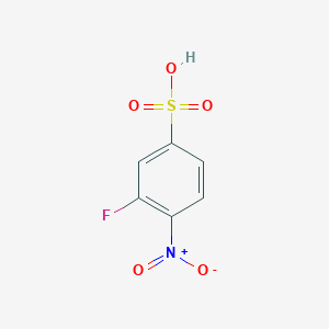 3-Fluoro-4-nitrobenzenesulfonic acid