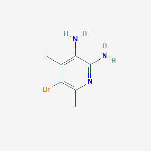 5-Bromo-4,6-dimethylpyridine-2,3-diamine