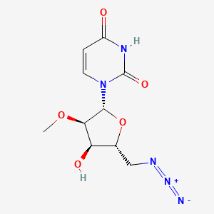molecular formula C10H13N5O5 B1611291 5'-Azido-5'-deoxy-2'-o-methyluridine CAS No. 194034-68-9