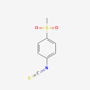 molecular formula C8H7NO2S2 B1611315 4-Methylsulfonylphenylisothiocyanate CAS No. 15863-56-6