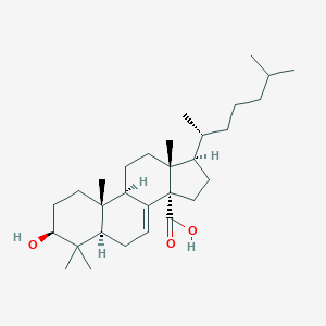 3-Hydroxylanost-7-en-32-oic acid
