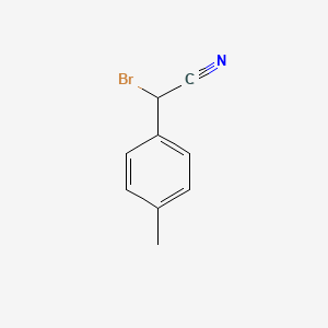 (4-Methylphenyl)bromoacetonitrile