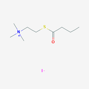 molecular formula C9H20NOS+ B161134 s-Butyrylthiocholine iodide CAS No. 1866-16-6