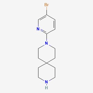 3-(5-Bromopyridin-2-yl)-3,9-diazaspiro[5.5]undecane
