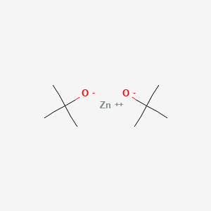 molecular formula C8H18O2Zn B1611370 ZINC tert-butoxide CAS No. 4278-43-7