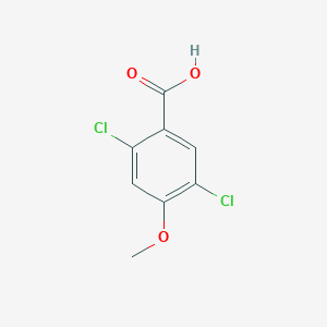 molecular formula C8H6Cl2O3 B1611372 2,5-Dichloro-4-methoxybenzoic acid CAS No. 2500-03-0