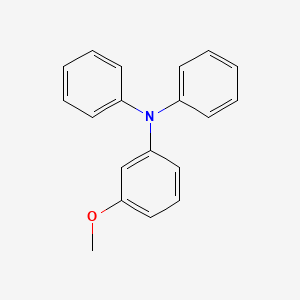 molecular formula C19H17NO B1611375 3-Methoxytriphenylamine CAS No. 20588-62-9