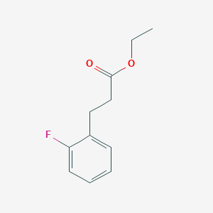 molecular formula C11H13FO2 B1611377 3-(2-氟苯基)丙酸乙酯 CAS No. 39856-89-8