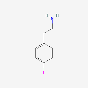 molecular formula C8H10IN B1611382 2-(4-Iodophenyl)ethylamine CAS No. 73918-57-7