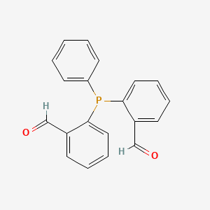 molecular formula C20H15O2P B1611383 2,2'-(Phenylphosphanediyl)dibenzaldehyde CAS No. 65654-64-0