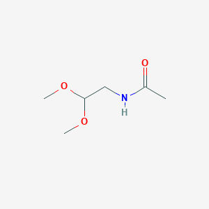molecular formula C6H13NO3 B1611385 N-(2,2-二甲氧基乙基)乙酰胺 CAS No. 62005-48-5