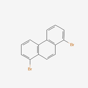 molecular formula C14H8Br2 B1611388 1,8-Dibromophenanthrene CAS No. 20342-96-5