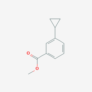 molecular formula C11H12O2 B1611397 Methyl 3-cyclopropylbenzoate CAS No. 148438-02-2
