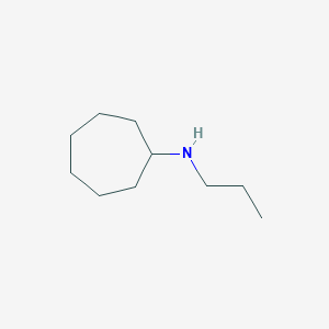 molecular formula C10H21N B1611412 N-Propylcycloheptanamine CAS No. 39191-13-4