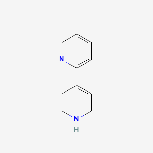 molecular formula C10H12N2 B1611418 1',2',3',6'-Tetrahydro-[2,4']bipyridinyl CAS No. 50461-51-3