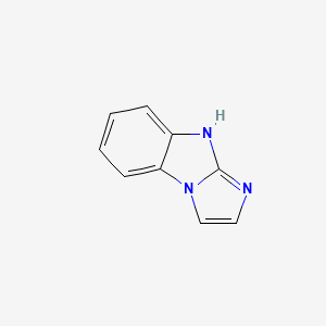 molecular formula C9H7N3 B1611422 1h-Imidazo[1,2-a]benzimidazole CAS No. 247-79-0