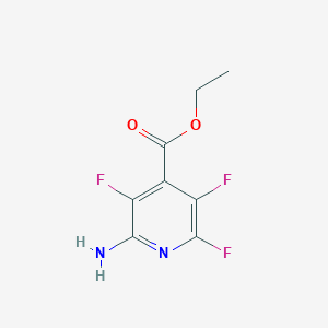 Ethyl 2-amino-3,5,6-trifluoroisonicotinate