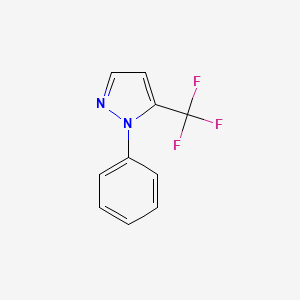 molecular formula C10H7F3N2 B1611429 1-phenyl-5-(trifluoromethyl)-1H-pyrazole CAS No. 333363-79-4