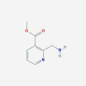 molecular formula C8H10N2O2 B1611452 Methyl 2-(aminomethyl)nicotinate CAS No. 734510-19-1