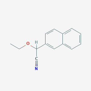B1611454 2-Ethoxy-2-(2-naphthyl)acetonitrile CAS No. 33224-80-5