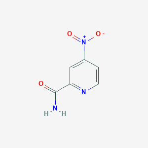 molecular formula C6H5N3O3 B1611457 4-硝基吡啶酰胺 CAS No. 62020-02-4