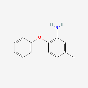 molecular formula C13H13NO B1611458 5-Methyl-2-phenoxyaniline CAS No. 2172-91-0
