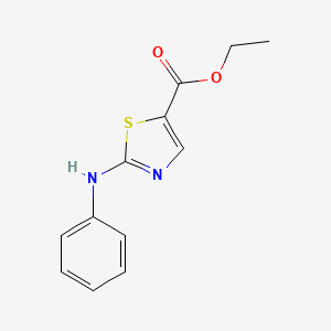 molecular formula C12H12N2O2S B1611467 Ethyl 2-phenylamino-5-thiazolecarboxylate CAS No. 591777-89-8