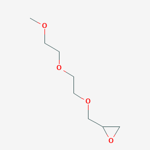 molecular formula C8H16O4 B1611480 2-((2-(2-Methoxyethoxy)ethoxy)methyl)oxirane CAS No. 71712-93-1